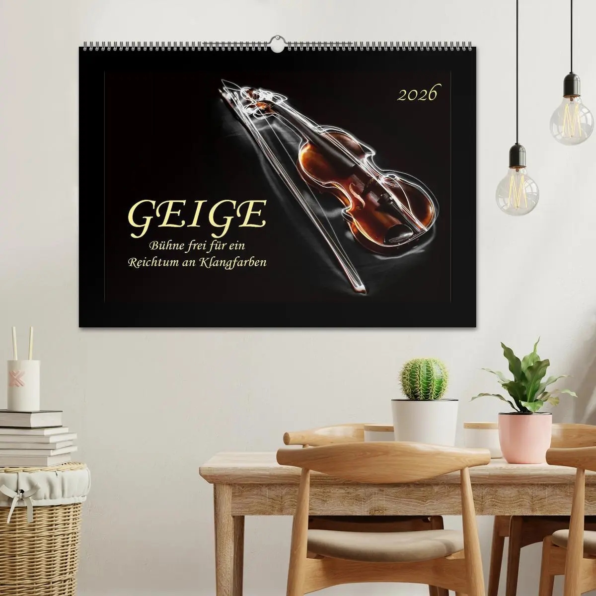 Bild: 9783516027518 | Geige - Bühne frei für ein Reichtum an Klangfarben (Wandkalender...