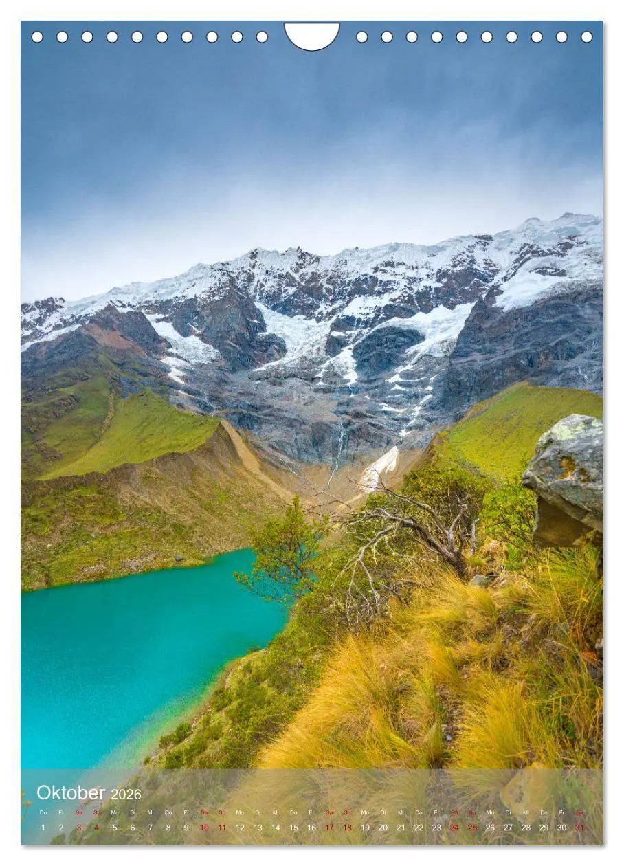Bild: 9783516337518 | Peru - Einzigartige Landschaften (Wandkalender 2026 DIN A4 hoch),...