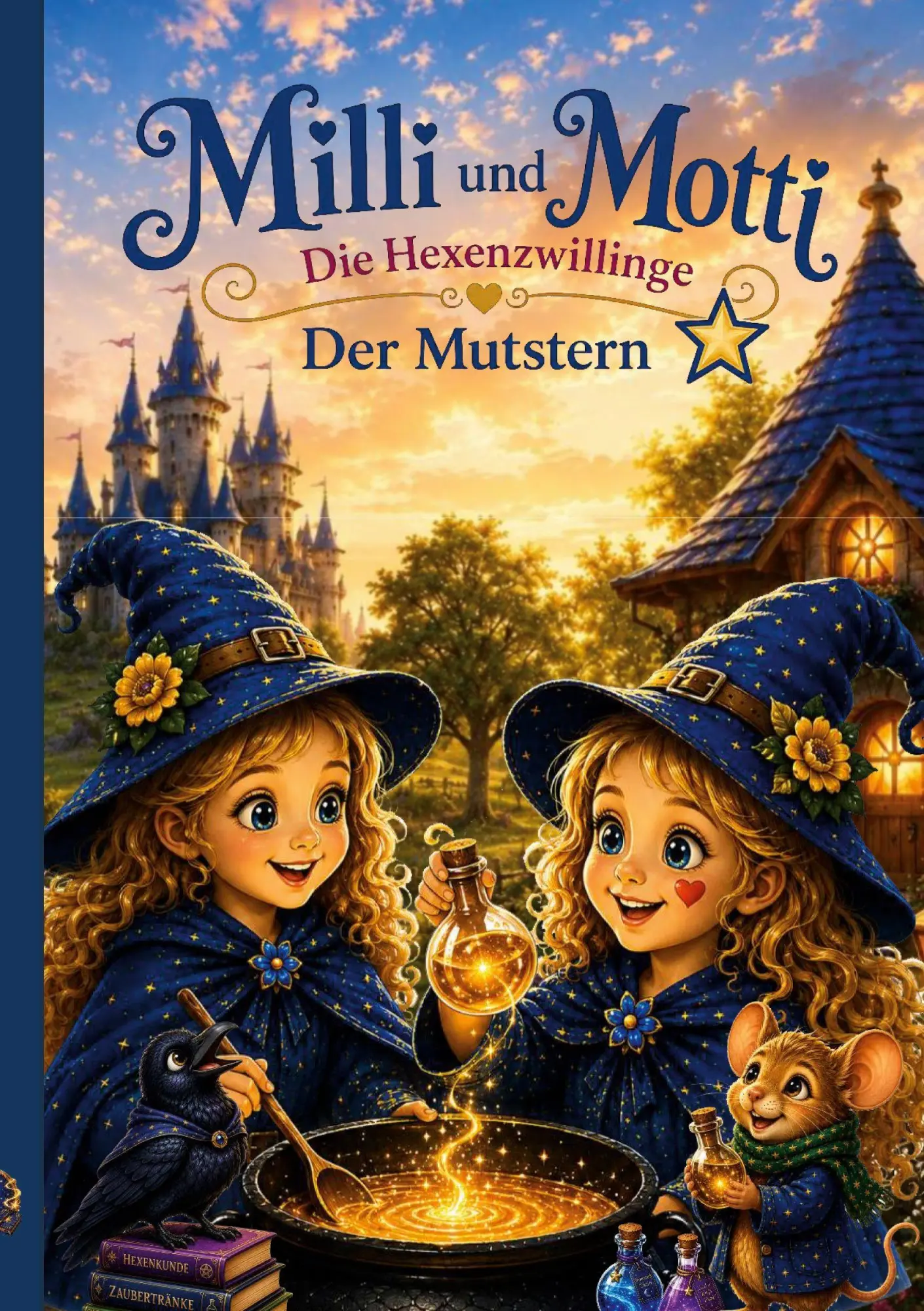 Cover: 9783696387518 | Milli und Motti - Die Hexenzwillinge | Der Mutstern | Taschenbuch