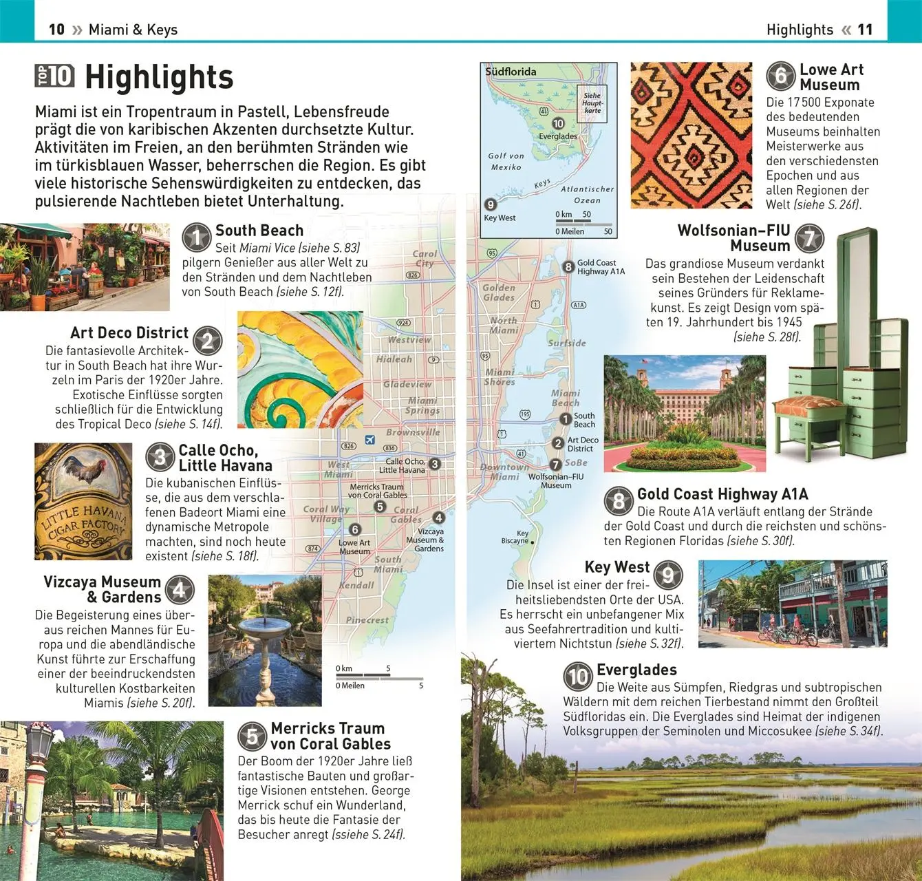Bild: 9783734207518 | TOP10 Reiseführer Miami &amp; Keys | DK Verlag - Reise | Taschenbuch