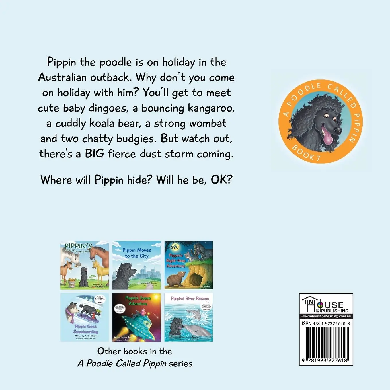 Rückseite: 9781923277618 | Pippin's Outback Adventure | Julia Seaborn | Taschenbuch | Englisch