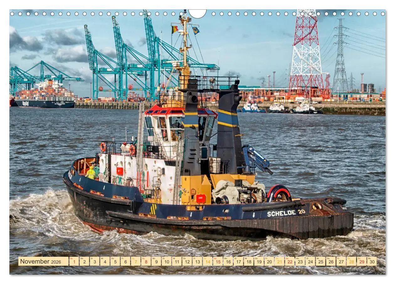 Bild: 9783457927618 | Schlepper - bärenstarke Arbeitstiere (Wandkalender 2026 DIN A3...