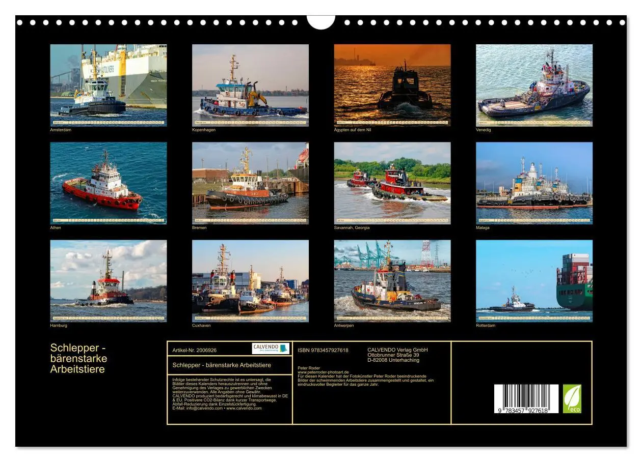 Bild: 9783457927618 | Schlepper - bärenstarke Arbeitstiere (Wandkalender 2026 DIN A3...