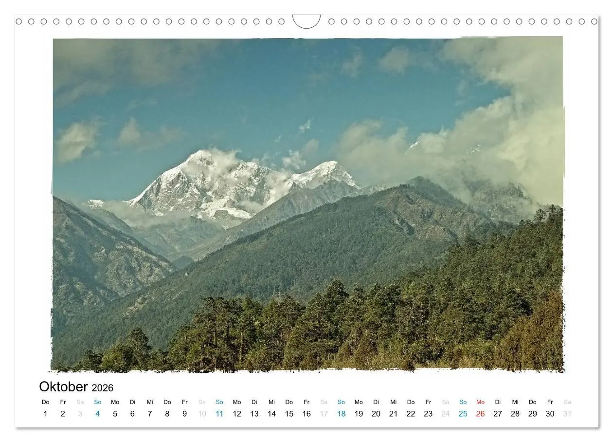 Bild: 9783516017618 | NEPAL GREAT HIMALAYA TRAIL - KULTUR ROUTE (Wandkalender 2026 DIN A3...