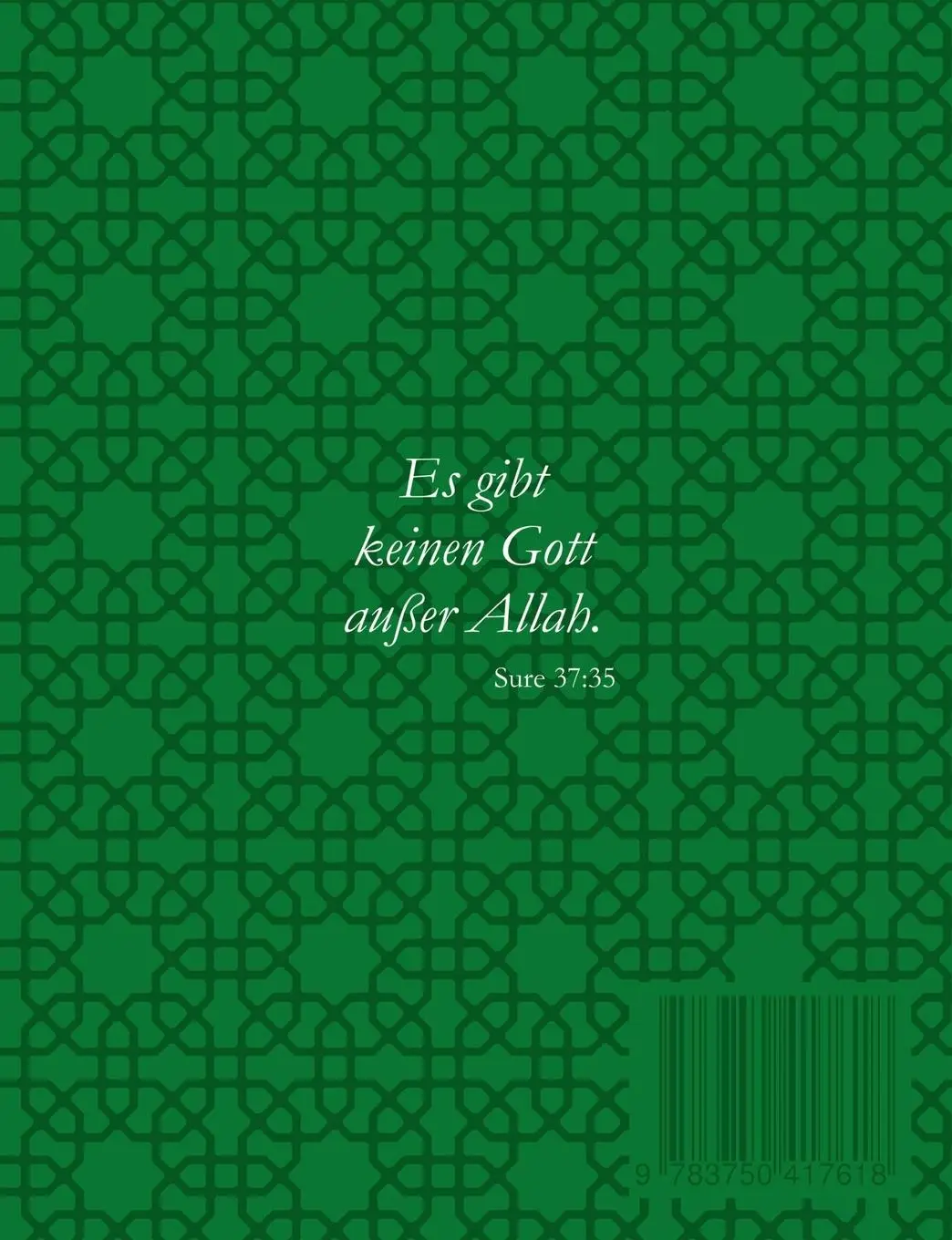 Rückseite: 9783750417618 | Der Koran: Vollständige Ausgabe | Max Henning | Taschenbuch | 180 S.