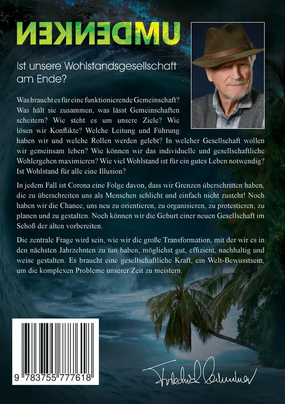 Rückseite: 9783755777618 | Umdenken | Ist unsere Wohlstandsgesellschaft am Ende? | Leiminer