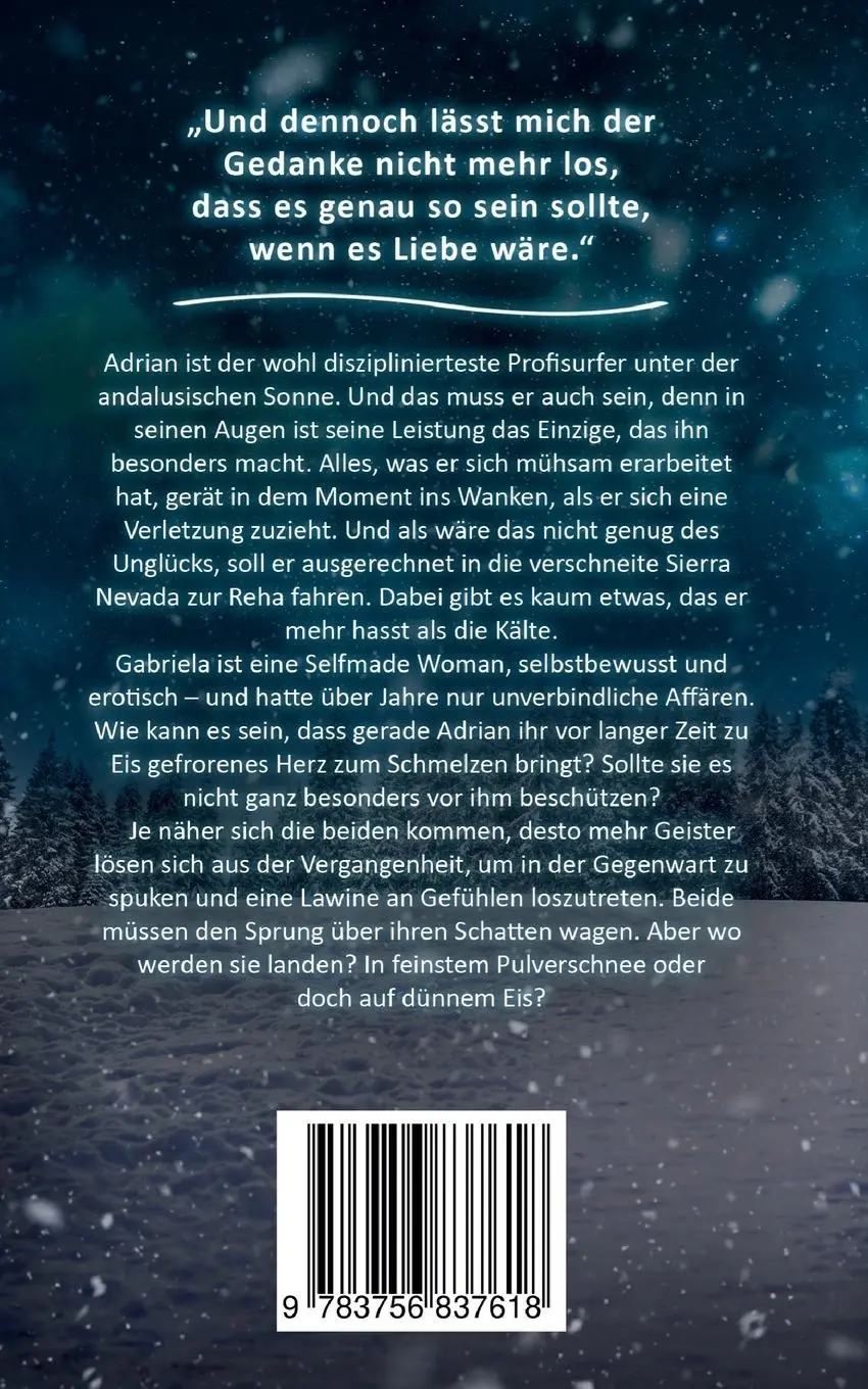 Rückseite: 9783756837618 | Jeder Winter fragt nach deiner Wärme | Johanna Moertl | Taschenbuch