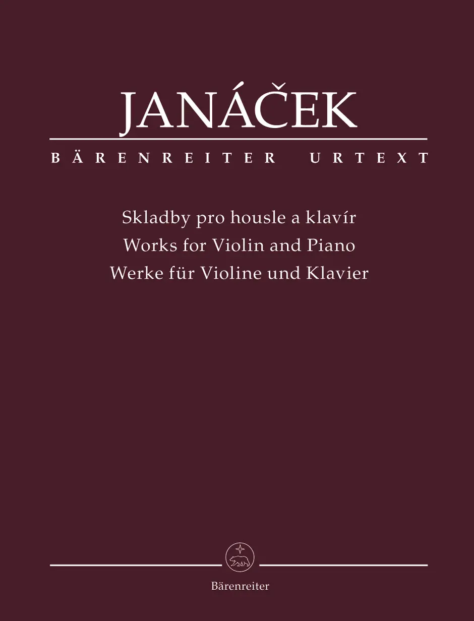 Cover: 9790260107618 | Works for Violin and Piano | Partitur mit Stimmen | Leos Janácek