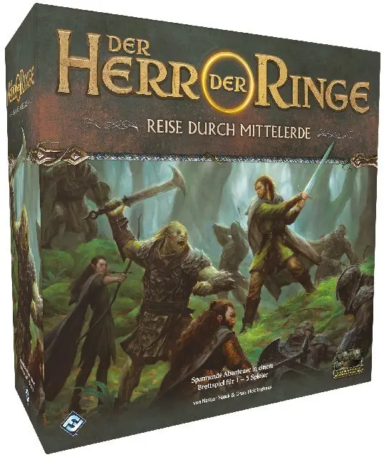 Cover: 4015566027718 | Herr der Ringe, Reise durch Mittelerde (Spiel) | Spiel | In Spielebox