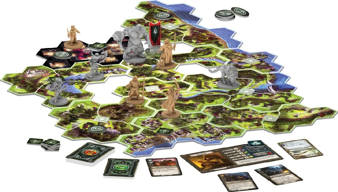 Bild: 4015566027718 | Herr der Ringe, Reise durch Mittelerde (Spiel) | Spiel | In Spielebox