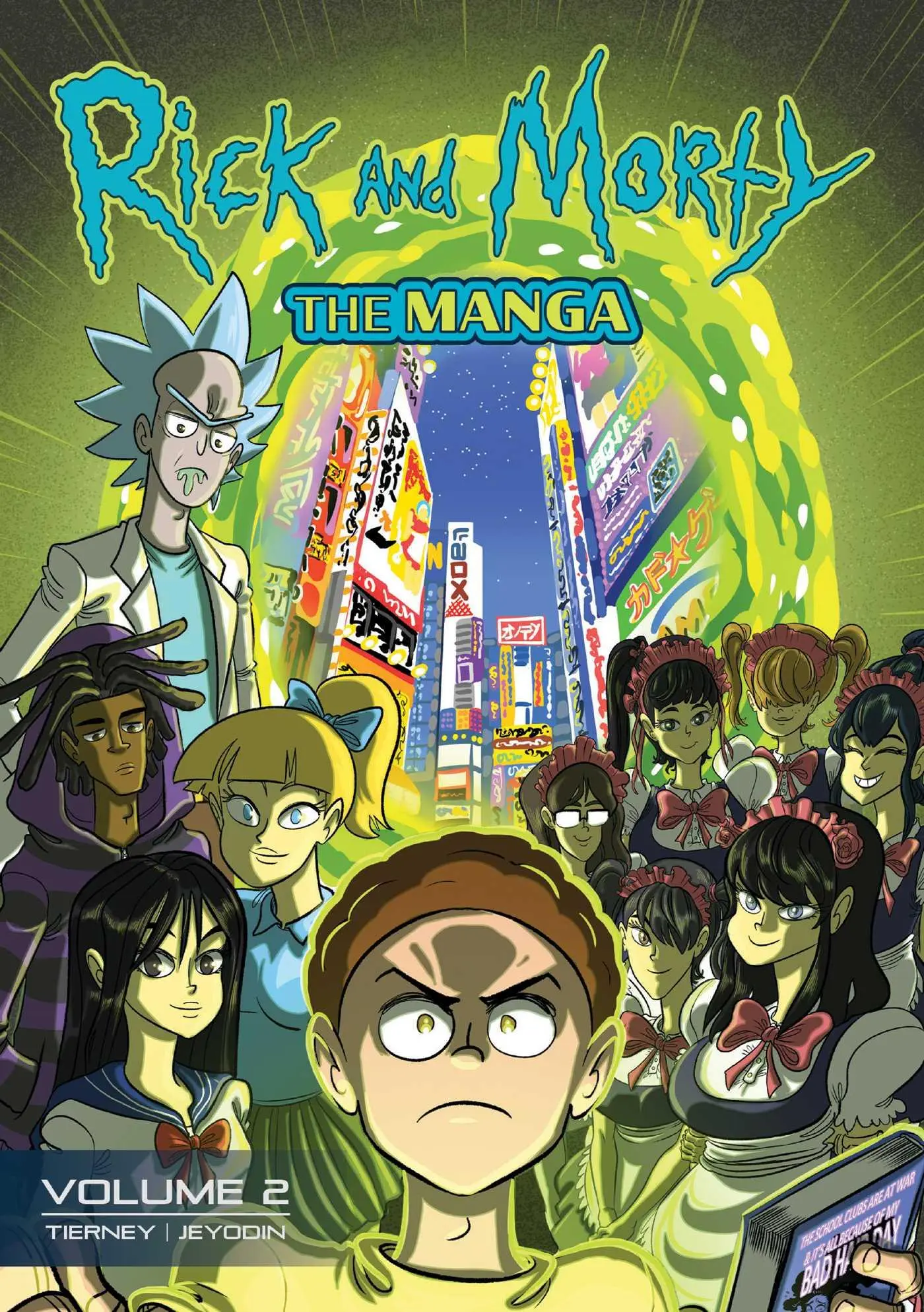 Cover: 9781637157718 | Rick and Morty: The Manga Vol. 2: After-School Science Club | Tierney