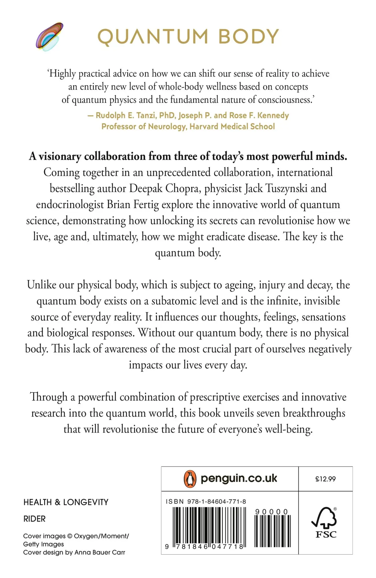 Rückseite: 9781846047718 | Quantum Body | Deepak Chopra | Taschenbuch | Englisch | 2025