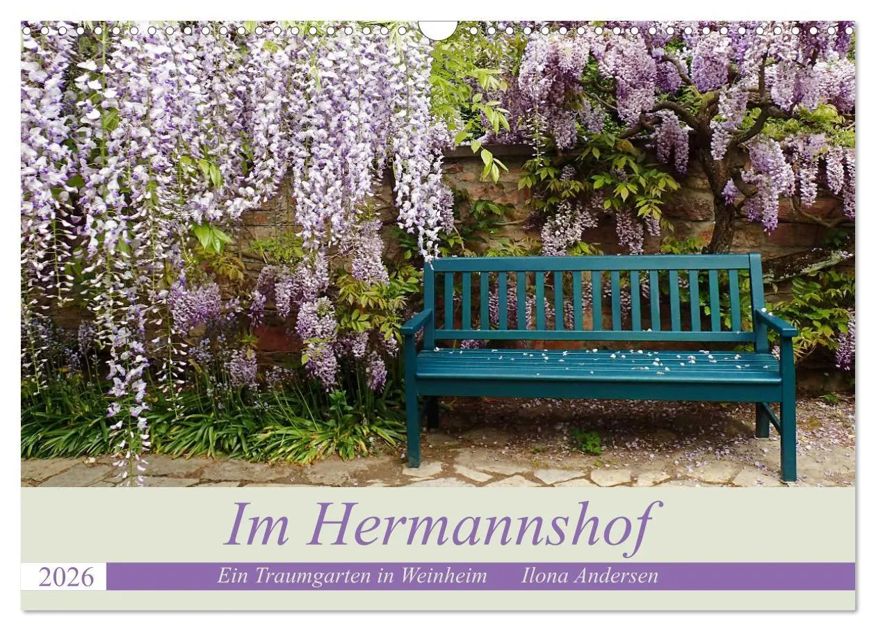 Cover: 9783457917718 | Im Hermannshof - Ein Traumgarten in Weinheim (Wandkalender 2026 DIN...