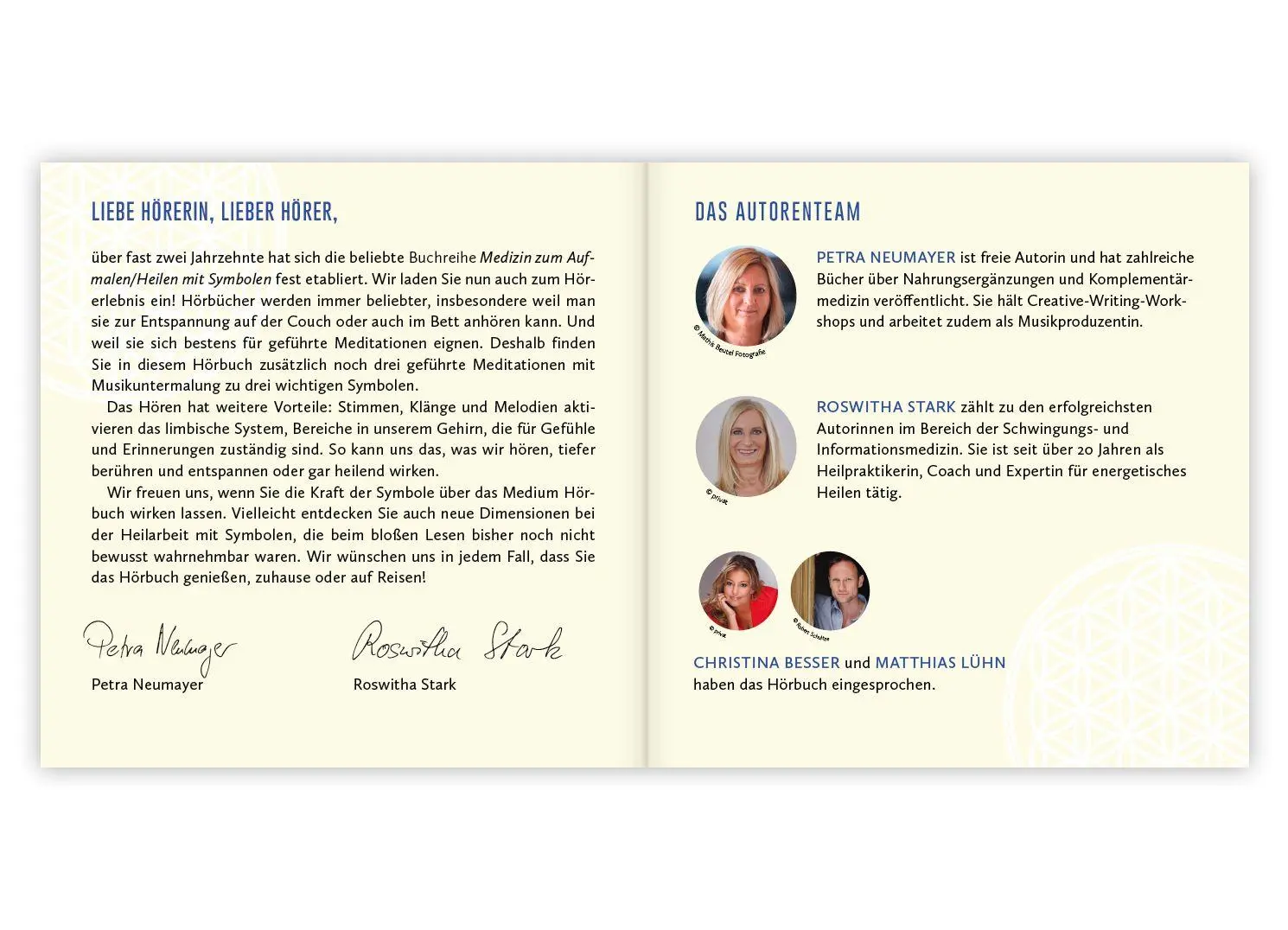 Bild: 9783863747718 | Heilen mit Symbolen. Hörbuch | Petra Neumayer (u. a.) | Taschenbuch