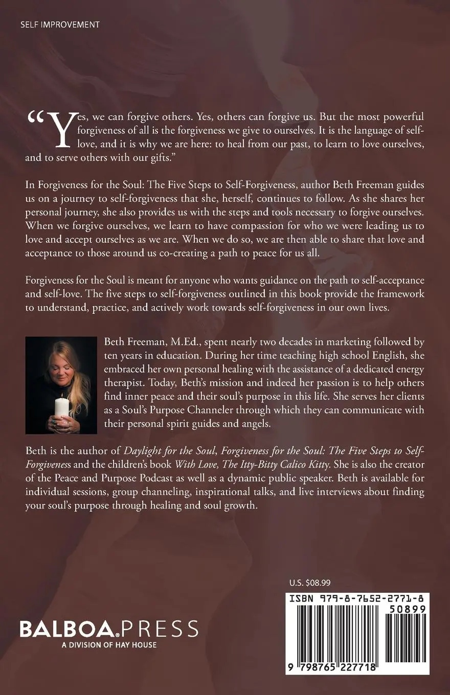 Rückseite: 9798765227718 | Forgiveness for the Soul | The Five Steps to Self-Forgiveness | Buch