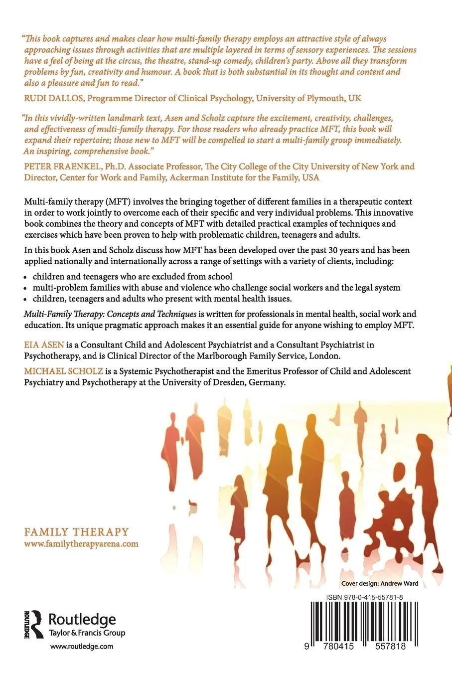 Rückseite: 9780415557818 | Multi-Family Therapy | Concepts and Techniques | Eia Asen (u. a.)