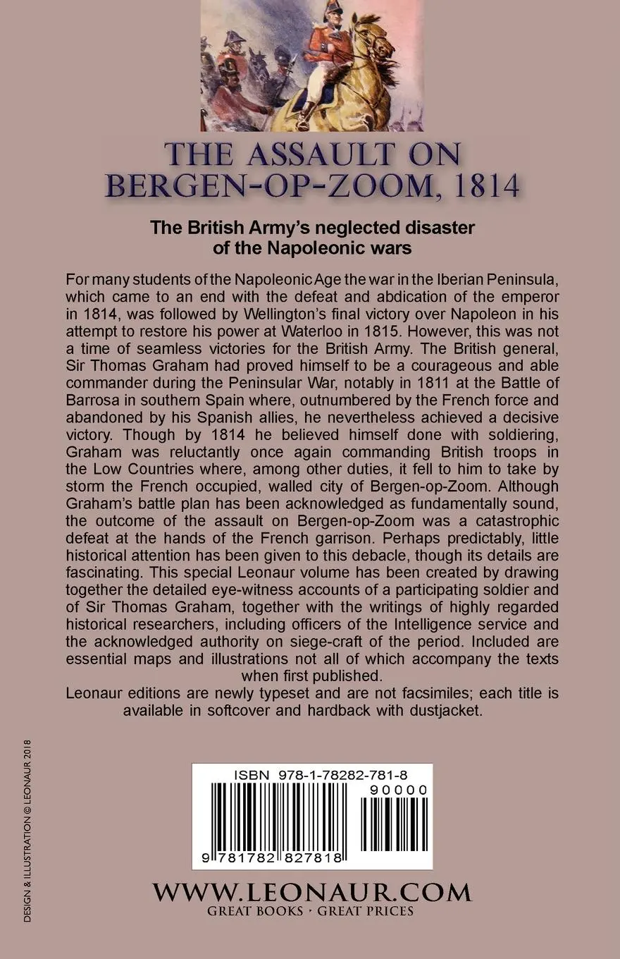 Rückseite: 9781782827818 | The Assault on Bergen-op-Zoom, 1814 | John Murray Graham (u. a.)