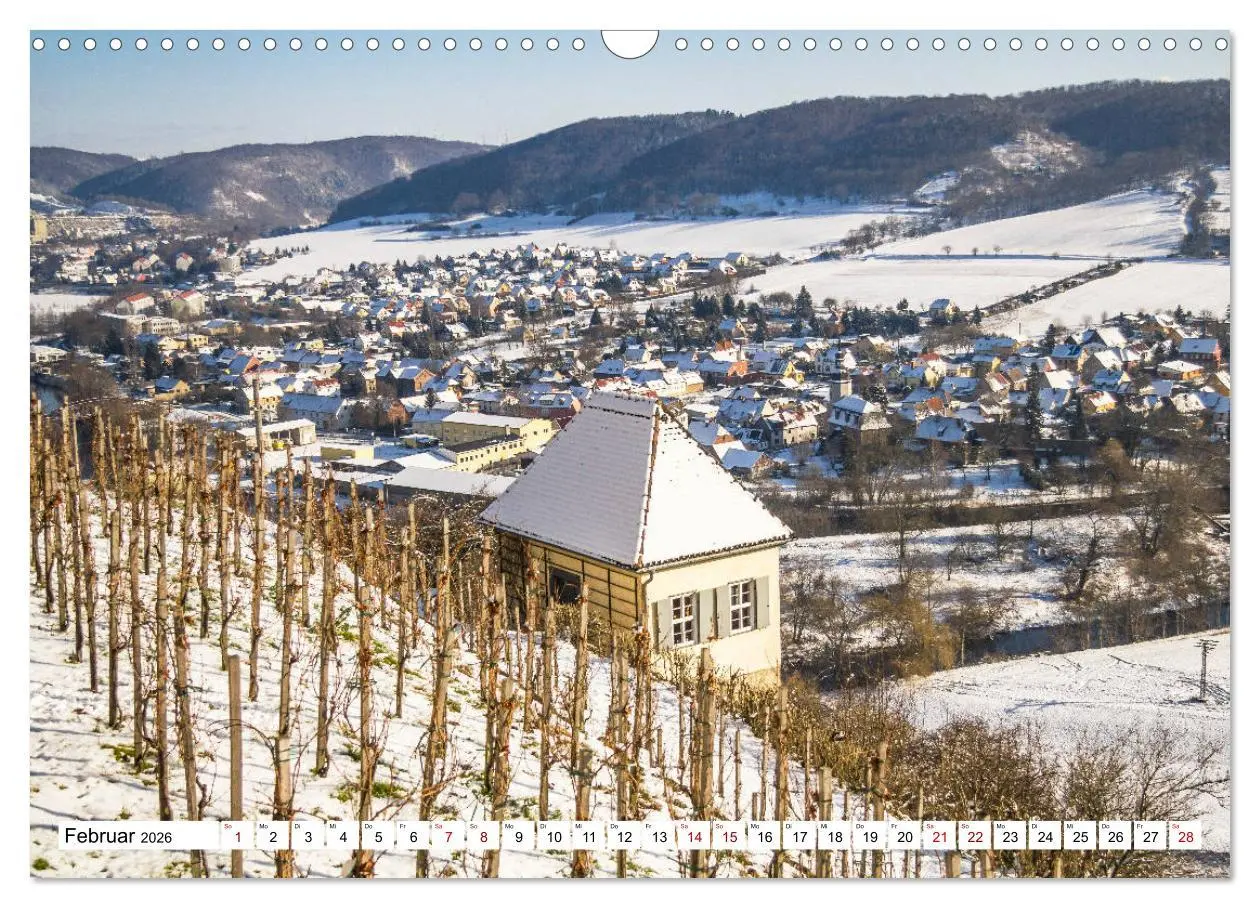Bild: 9783457907818 | Weinberge um Jena (Wandkalender 2026 DIN A3 quer), CALVENDO...