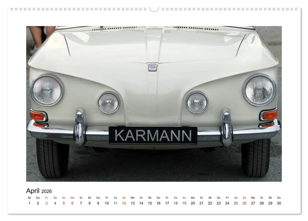 Bild: 9783516167818 | Eine Legende lebt, der Karmann-Ghia (Wandkalender 2026 DIN A2...