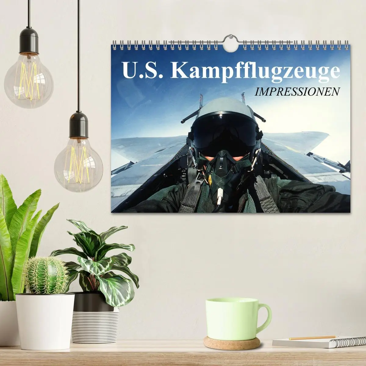 Bild: 9783516237818 | U.S. Kampfflugzeuge. Impressionen (Wandkalender 2026 DIN A4 quer),...