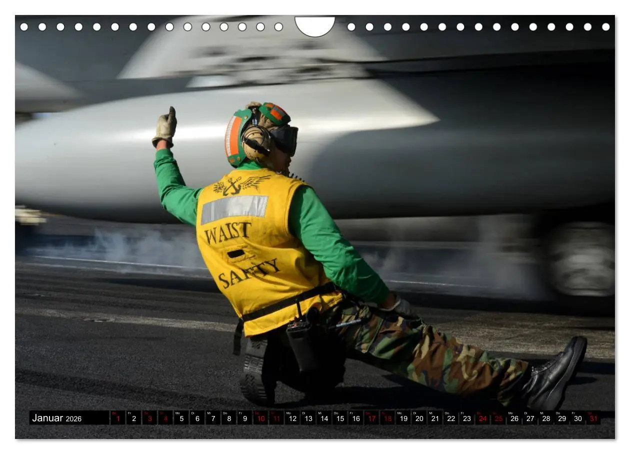 Bild: 9783516237818 | U.S. Kampfflugzeuge. Impressionen (Wandkalender 2026 DIN A4 quer),...