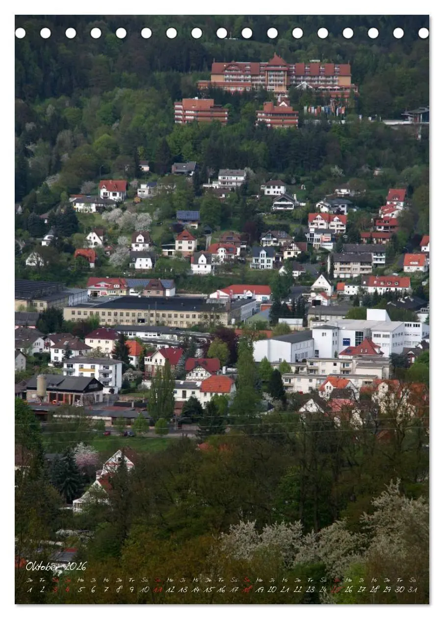 Bild: 9783516477818 | Rotenburg an der Fulda (Tischkalender 2026 DIN A5 hoch), CALVENDO...