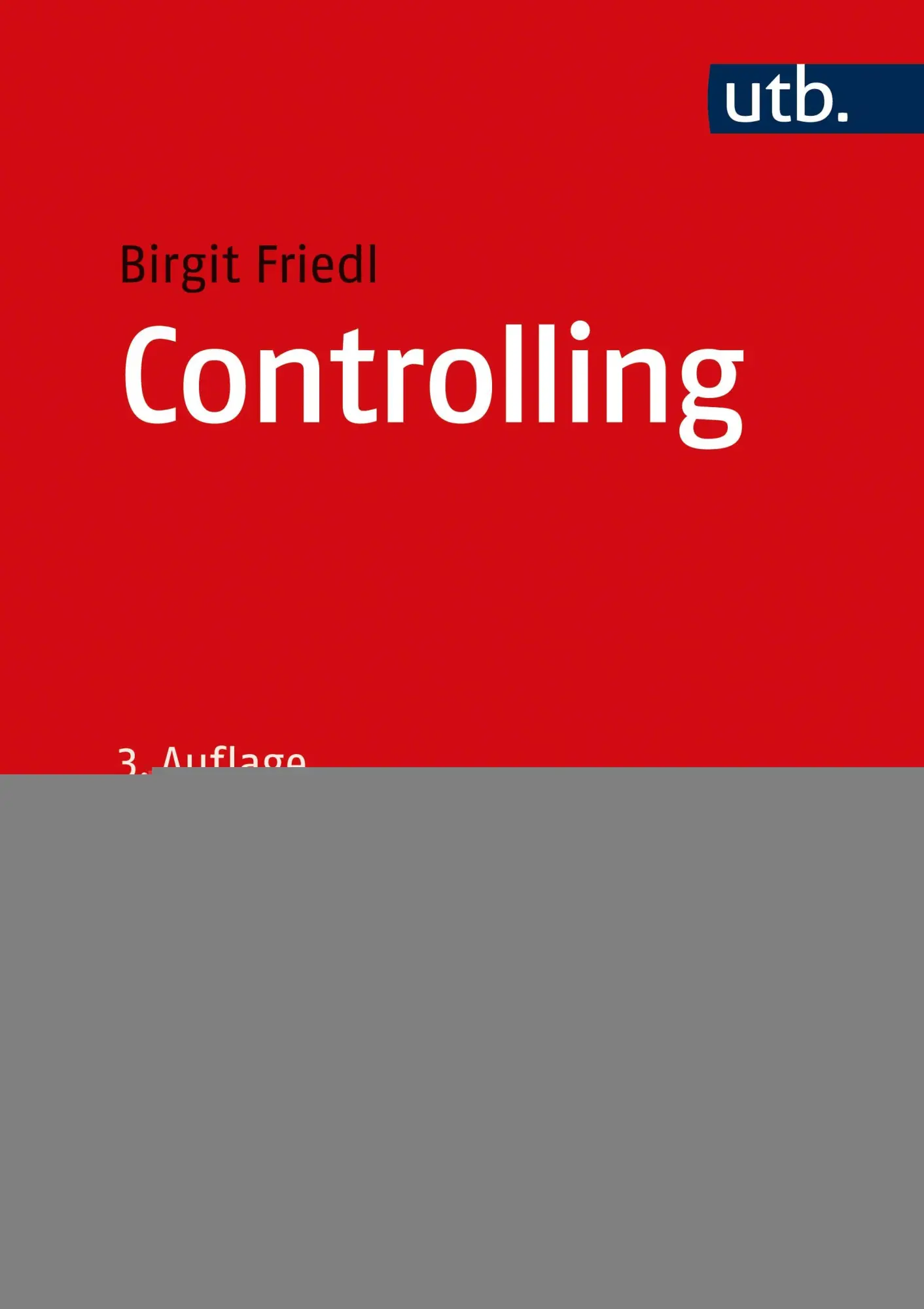 Cover: 9783825287818 | Controlling | Birgit Friedl | Taschenbuch | Unternehmensführung | 2025
