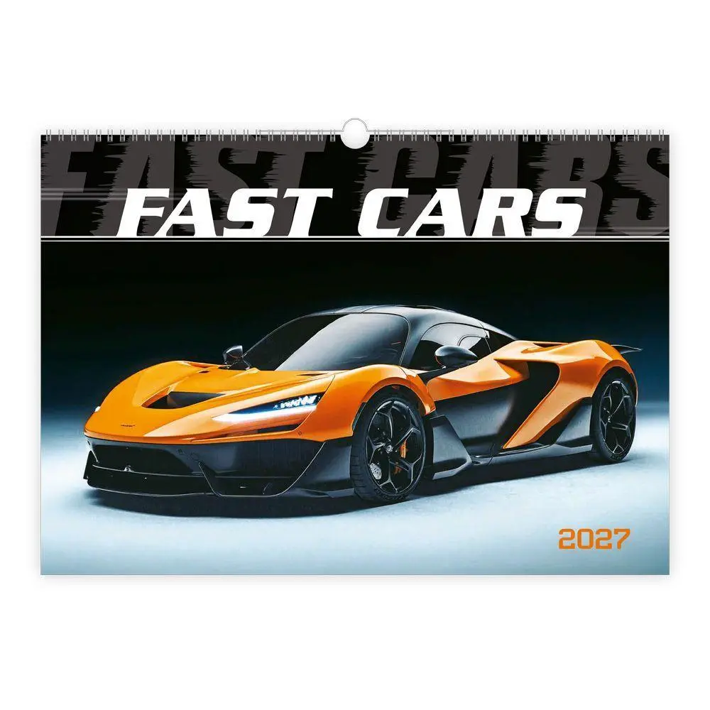 Cover: 9783988027818 | TRÖTSCH - Wandkalender Technikkalender Fast Cars 2027 | Wandkalender