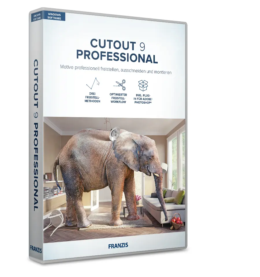CutOut 9 professional (Win),CD-ROM