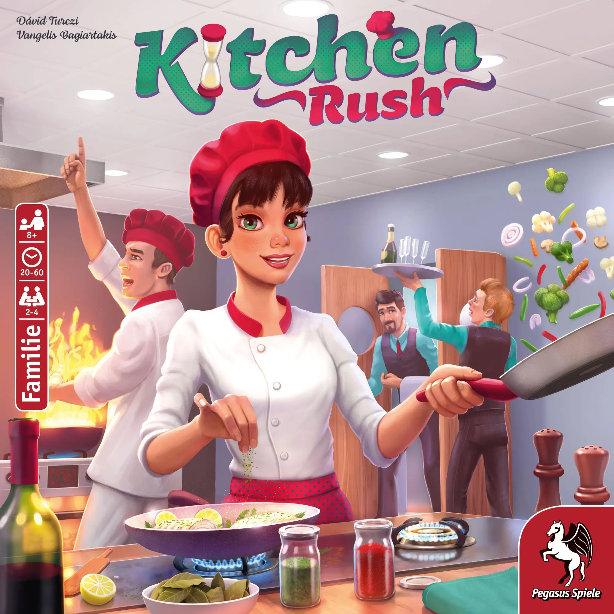 Cover: 4250231717918 | Kitchen Rush *Empfohlen Spiel des Jahres 2020* | David Turczi | Spiel