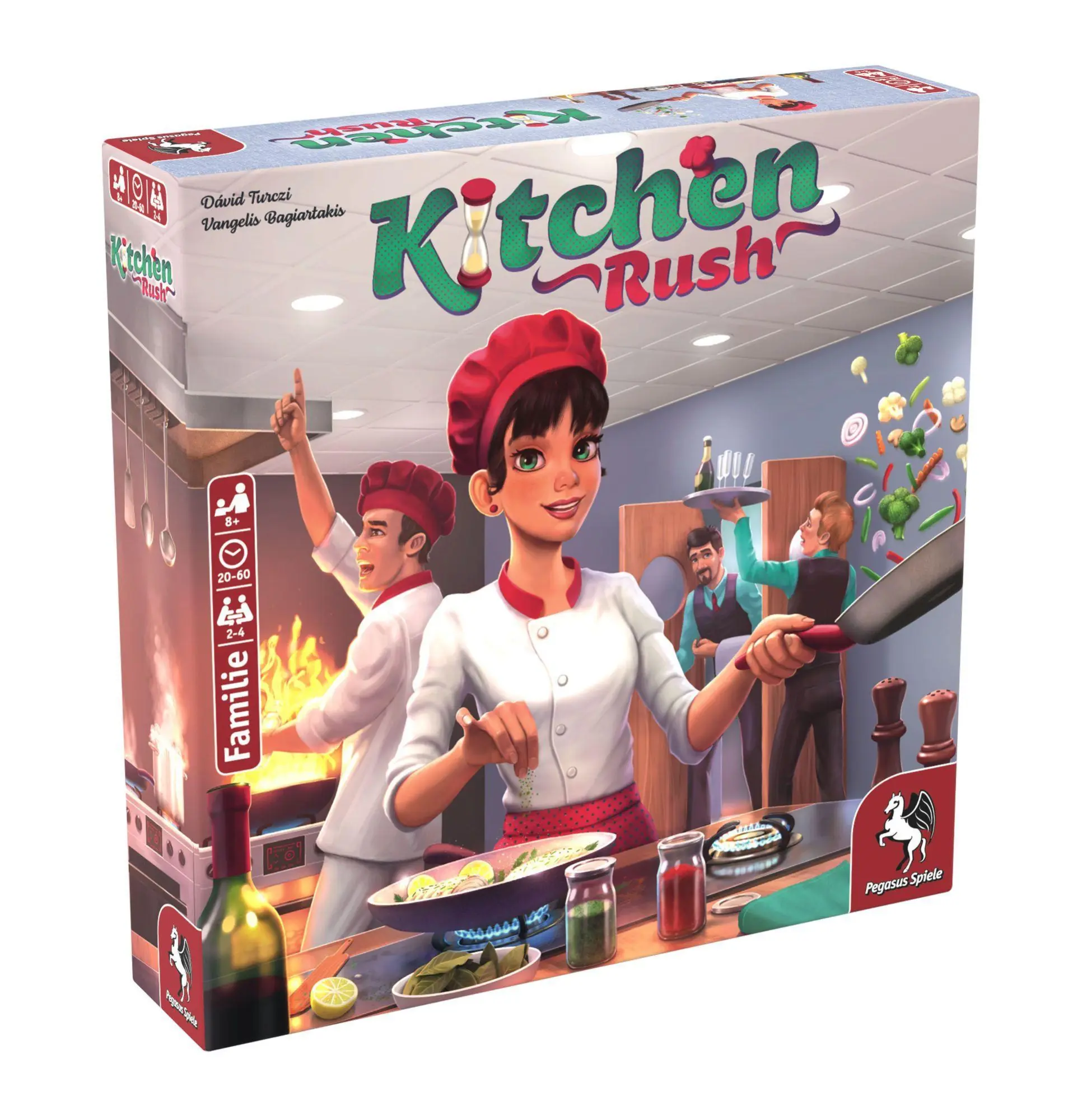Bild: 4250231717918 | Kitchen Rush *Empfohlen Spiel des Jahres 2020* | David Turczi | Spiel
