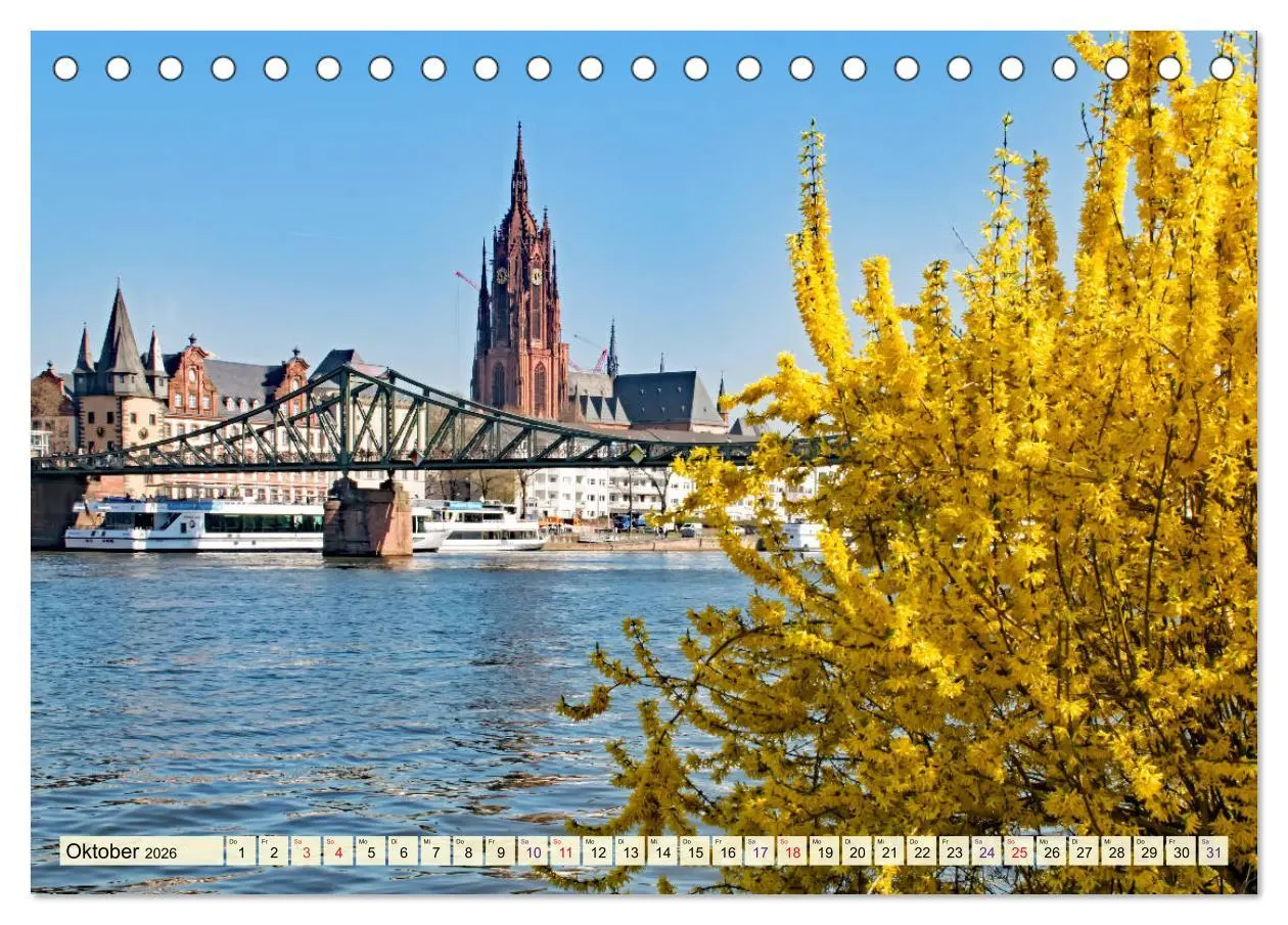 Bild: 9783457827918 | Frankfurt - meine Stadt mit viel Herz (Tischkalender 2026 DIN A5...