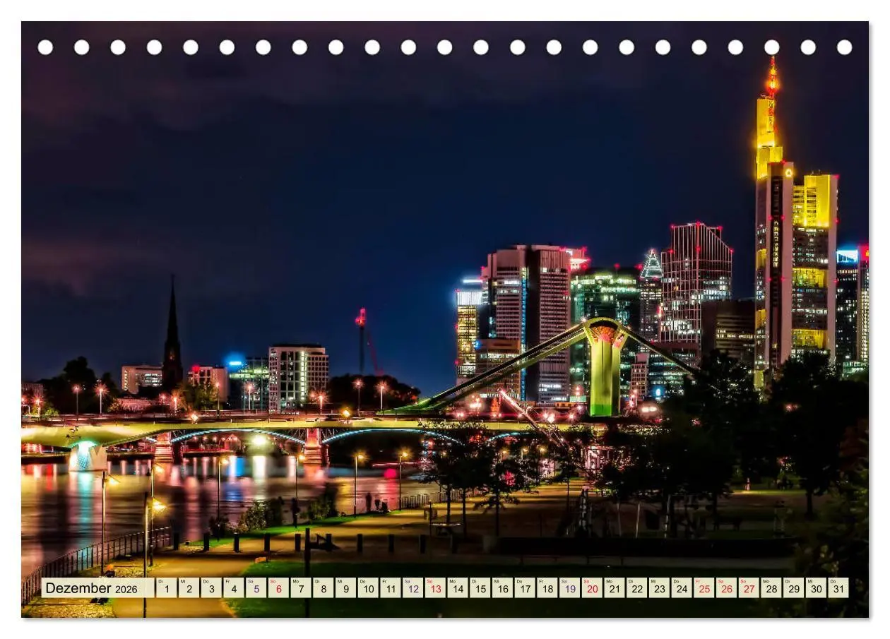 Bild: 9783457827918 | Frankfurt - meine Stadt mit viel Herz (Tischkalender 2026 DIN A5...