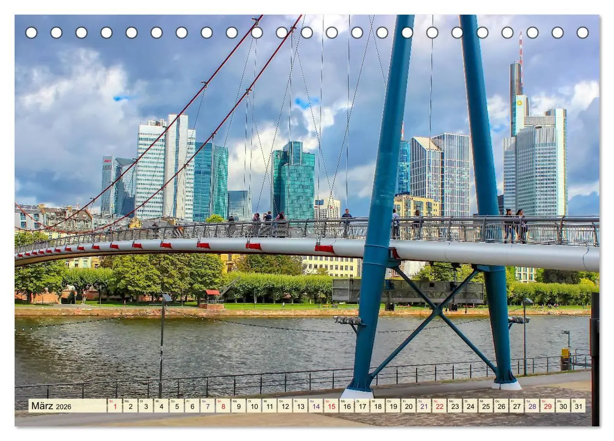 Bild: 9783457827918 | Frankfurt - meine Stadt mit viel Herz (Tischkalender 2026 DIN A5...