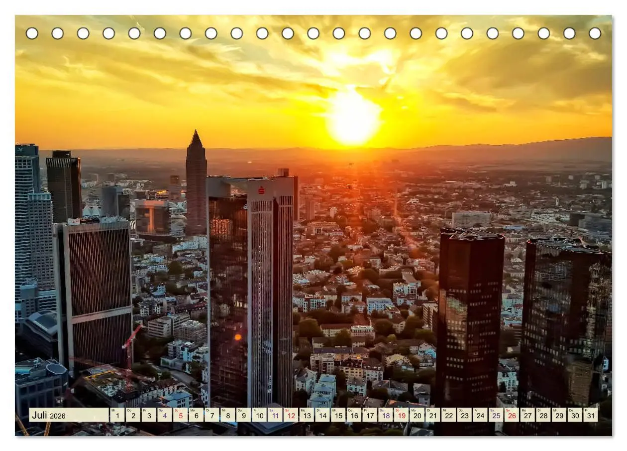Bild: 9783457827918 | Frankfurt - meine Stadt mit viel Herz (Tischkalender 2026 DIN A5...