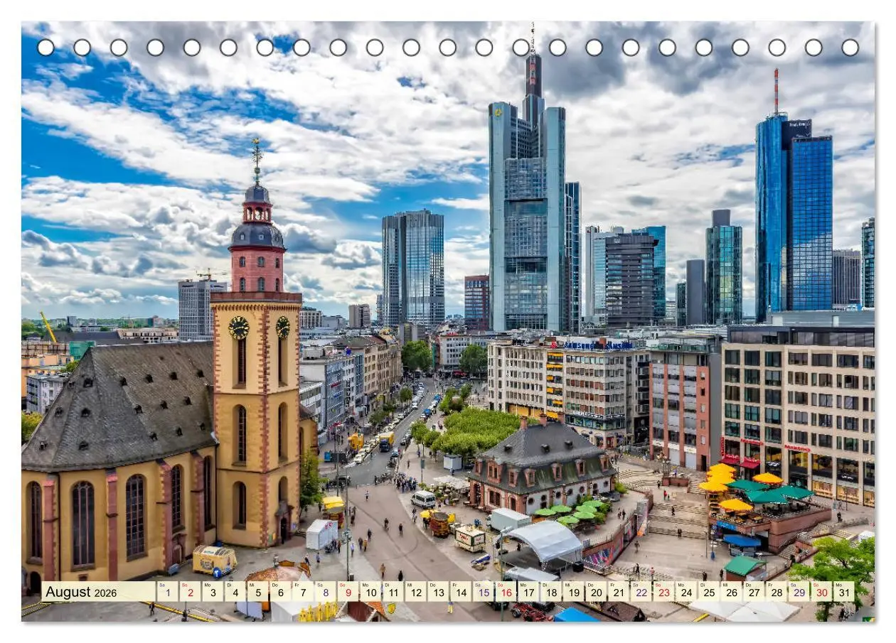Bild: 9783457827918 | Frankfurt - meine Stadt mit viel Herz (Tischkalender 2026 DIN A5...