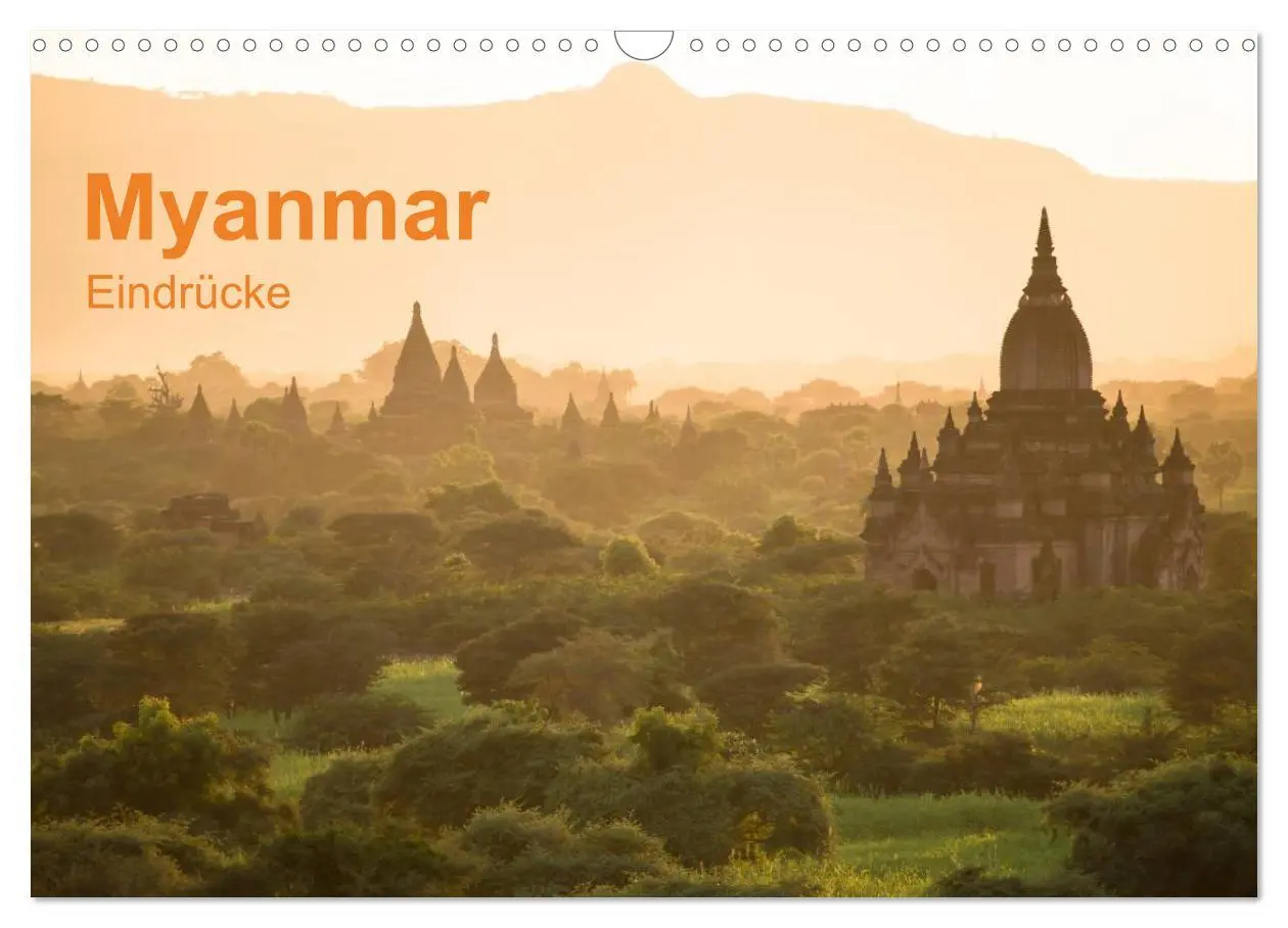 Cover: 9783516157918 | Myanmar - Eindrücke (Wandkalender 2026 DIN A3 quer), CALVENDO...
