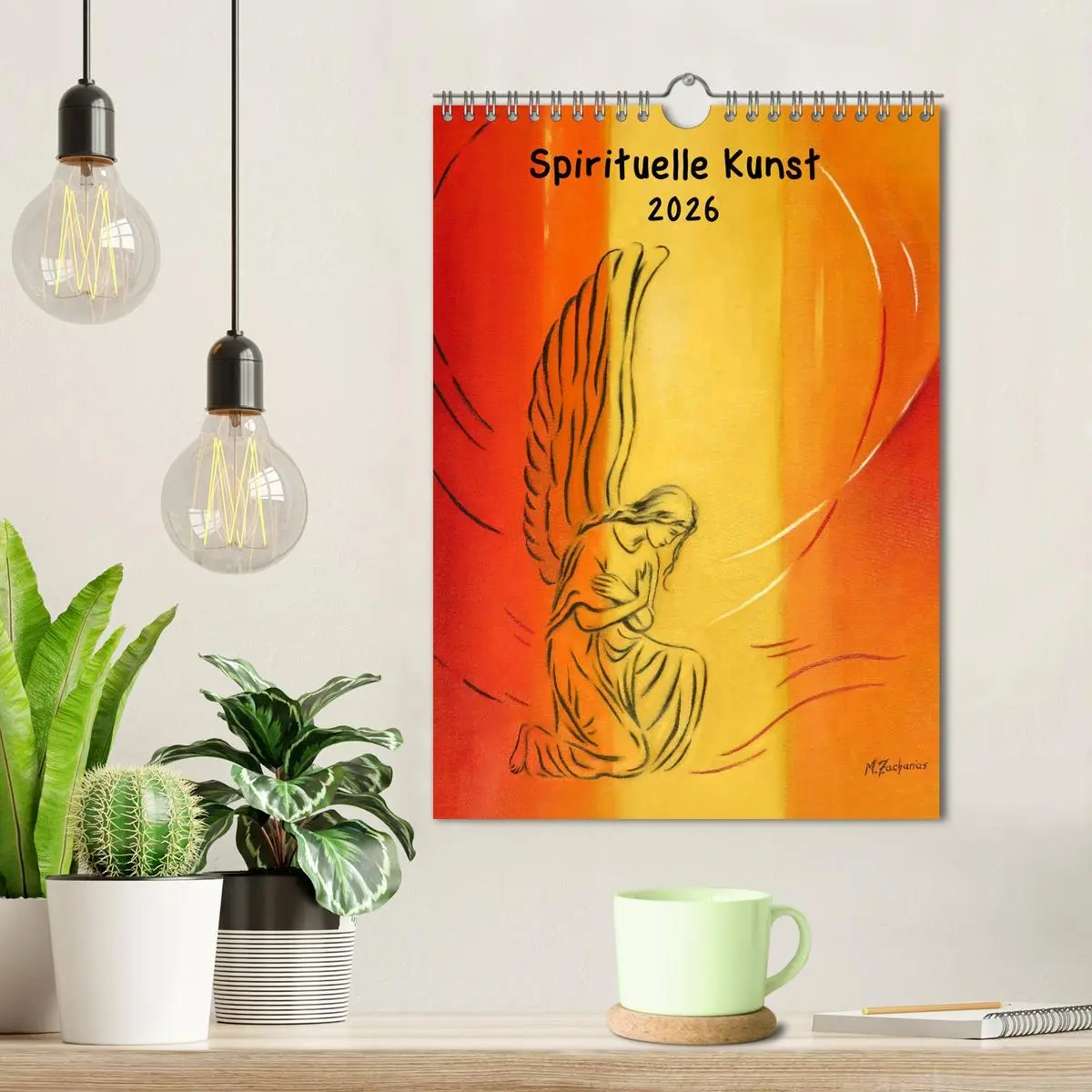 Bild: 9783516397918 | Spirituelle Kunst 2026 (Wandkalender 2026 DIN A4 hoch), CALVENDO...