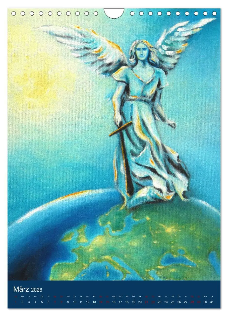 Bild: 9783516397918 | Spirituelle Kunst 2026 (Wandkalender 2026 DIN A4 hoch), CALVENDO...