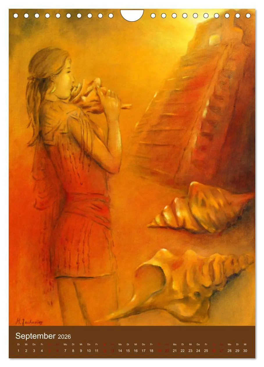 Bild: 9783516397918 | Spirituelle Kunst 2026 (Wandkalender 2026 DIN A4 hoch), CALVENDO...