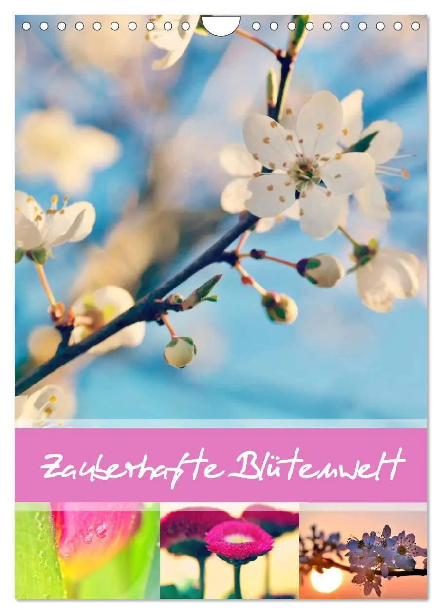 Cover: 9783516467918 | Zauberhafte Blütenwelt / Planer (Wandkalender 2026 DIN A4 hoch),...