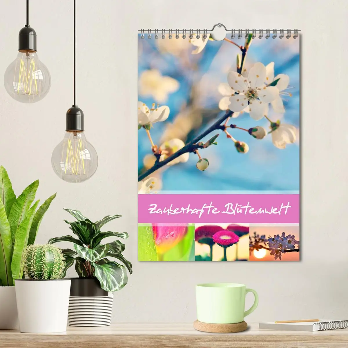 Bild: 9783516467918 | Zauberhafte Blütenwelt / Planer (Wandkalender 2026 DIN A4 hoch),...