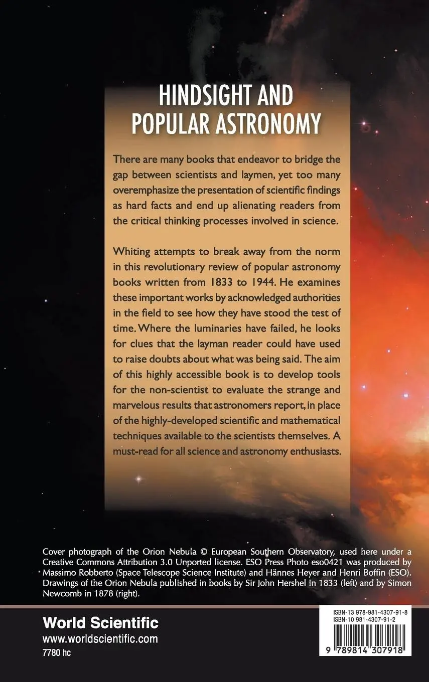 Rückseite: 9789814307918 | HINDSIGHT AND POPULAR ASTRONOMY | Alan B Whiting | Buch | Gebunden