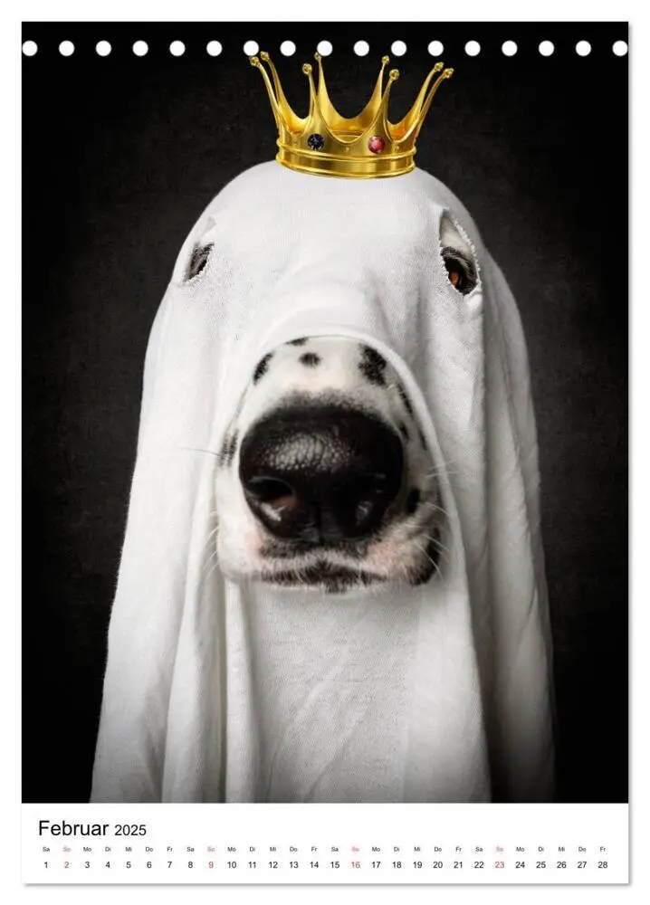 Bild: 9783435938018 | Chaosdalmatiner Sirius und Snape (Tischkalender 2025 DIN A5 hoch),...