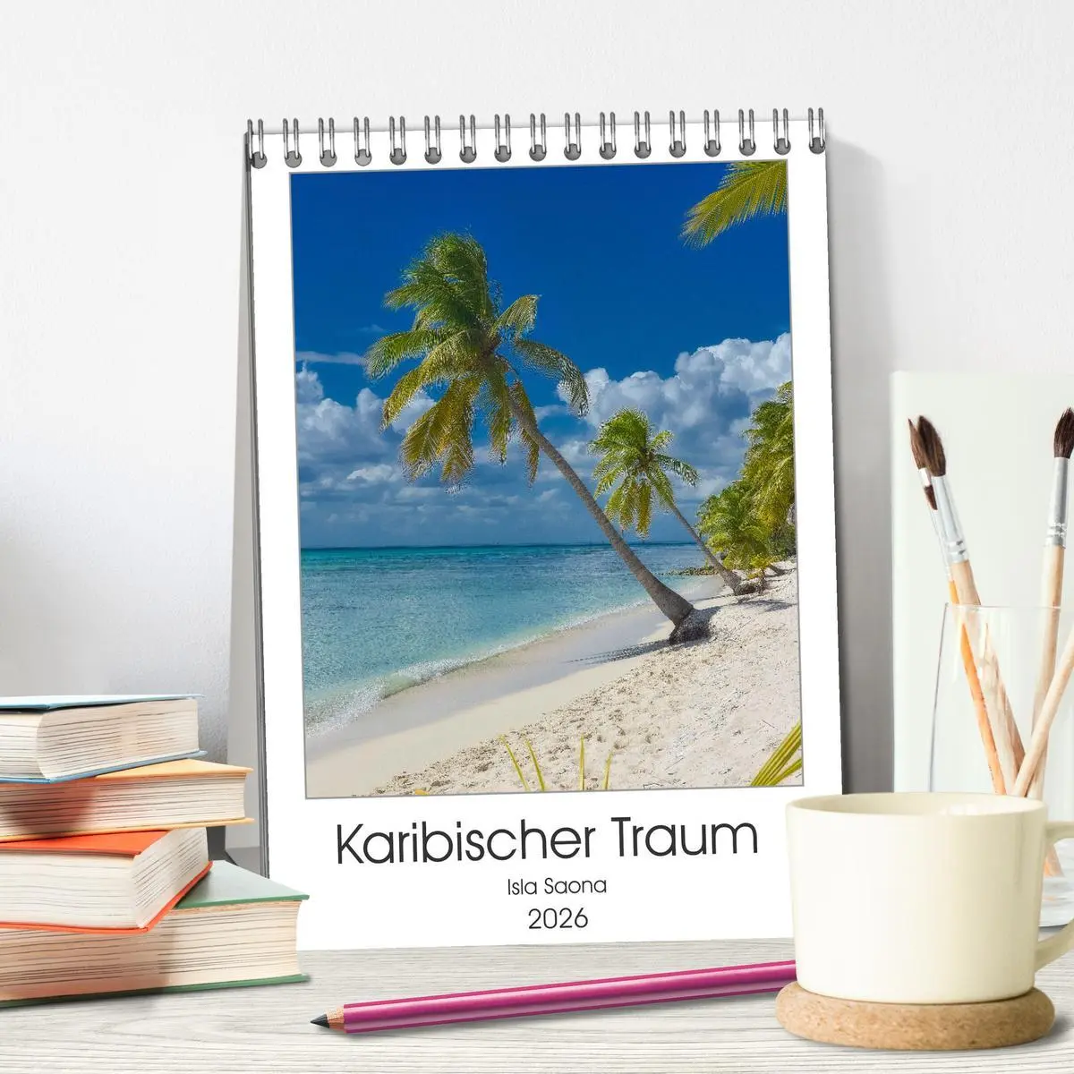 Bild: 9783516358018 | Karibischer Traum Isla Saona (Tischkalender 2026 DIN A5 hoch),...