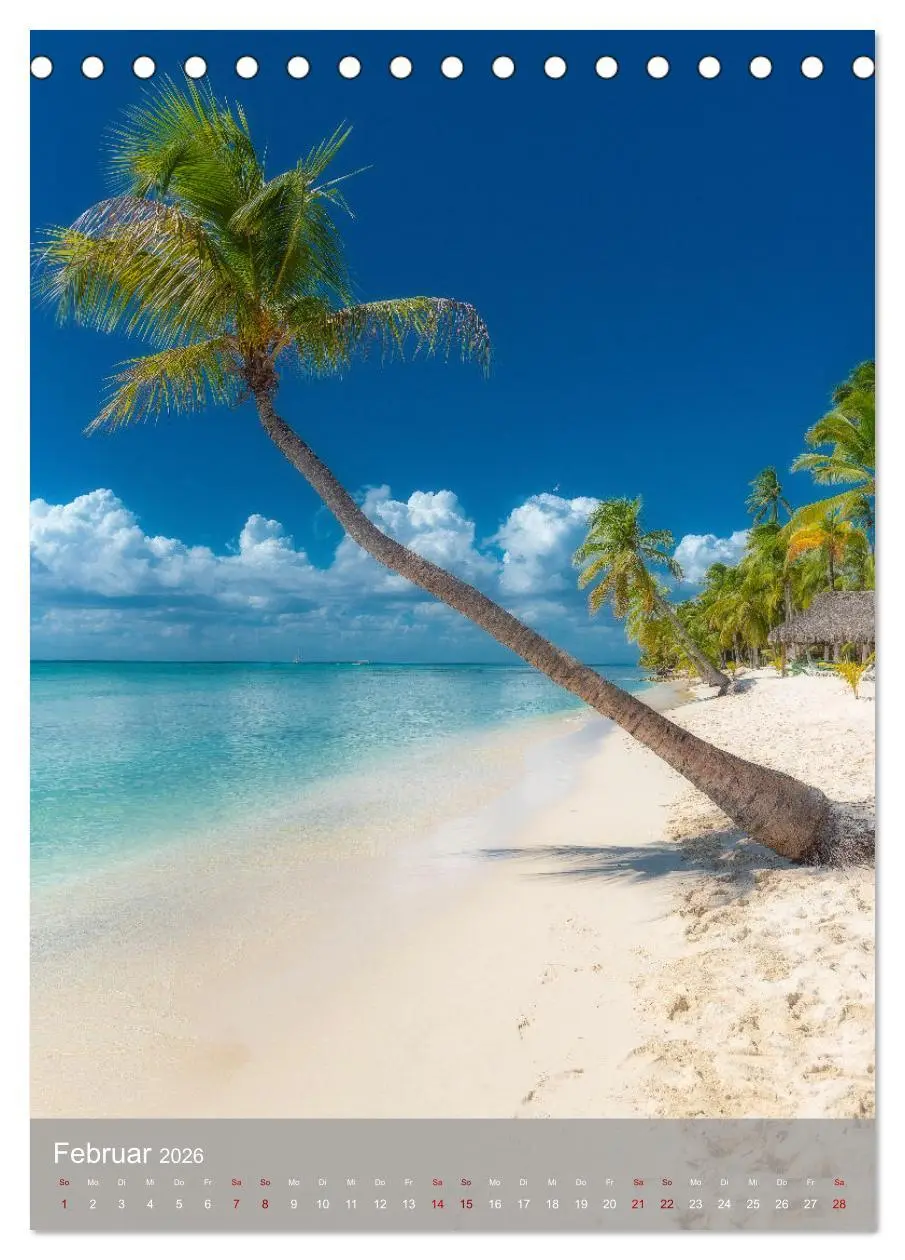 Bild: 9783516358018 | Karibischer Traum Isla Saona (Tischkalender 2026 DIN A5 hoch),...