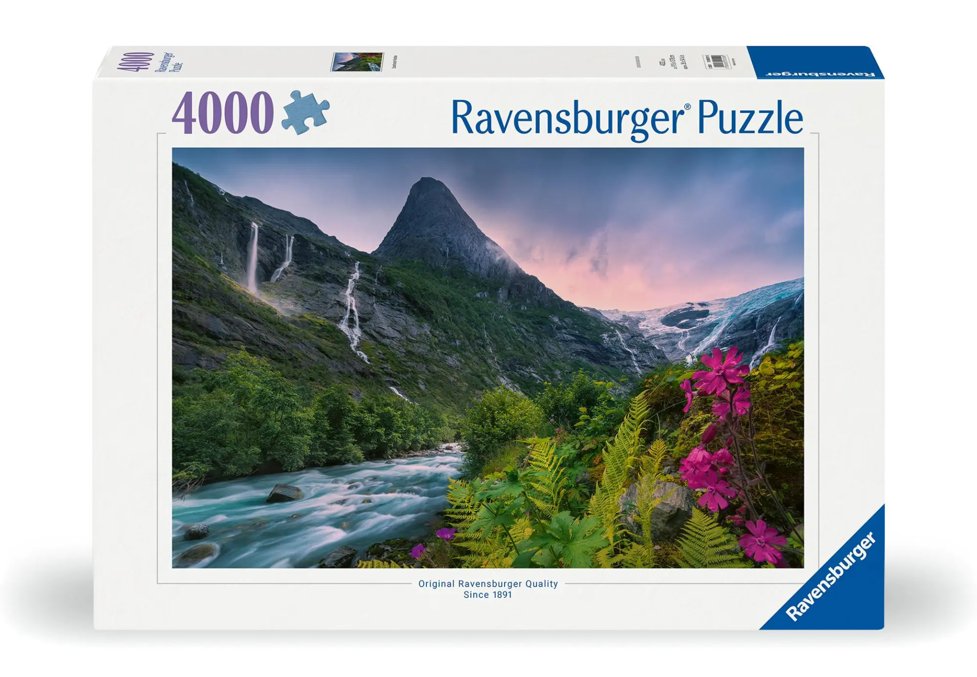 Cover: 4005555008118 | Erwachsenenpuzzle 4000 Teile - Atemberaubende Bergstimmung | Spiel
