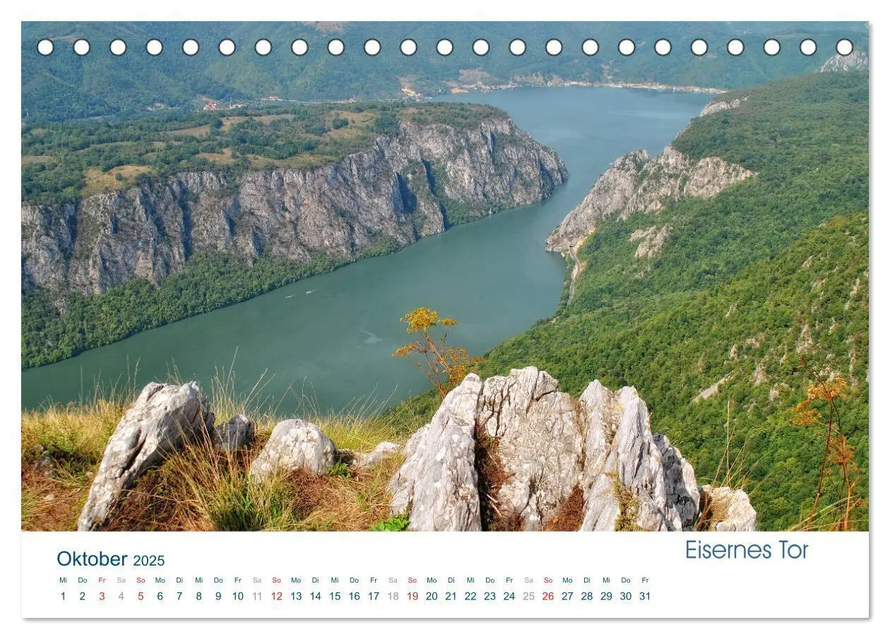 Bild: 9783435618118 | Quer durch Serbien (Tischkalender 2025 DIN A5 quer), CALVENDO...