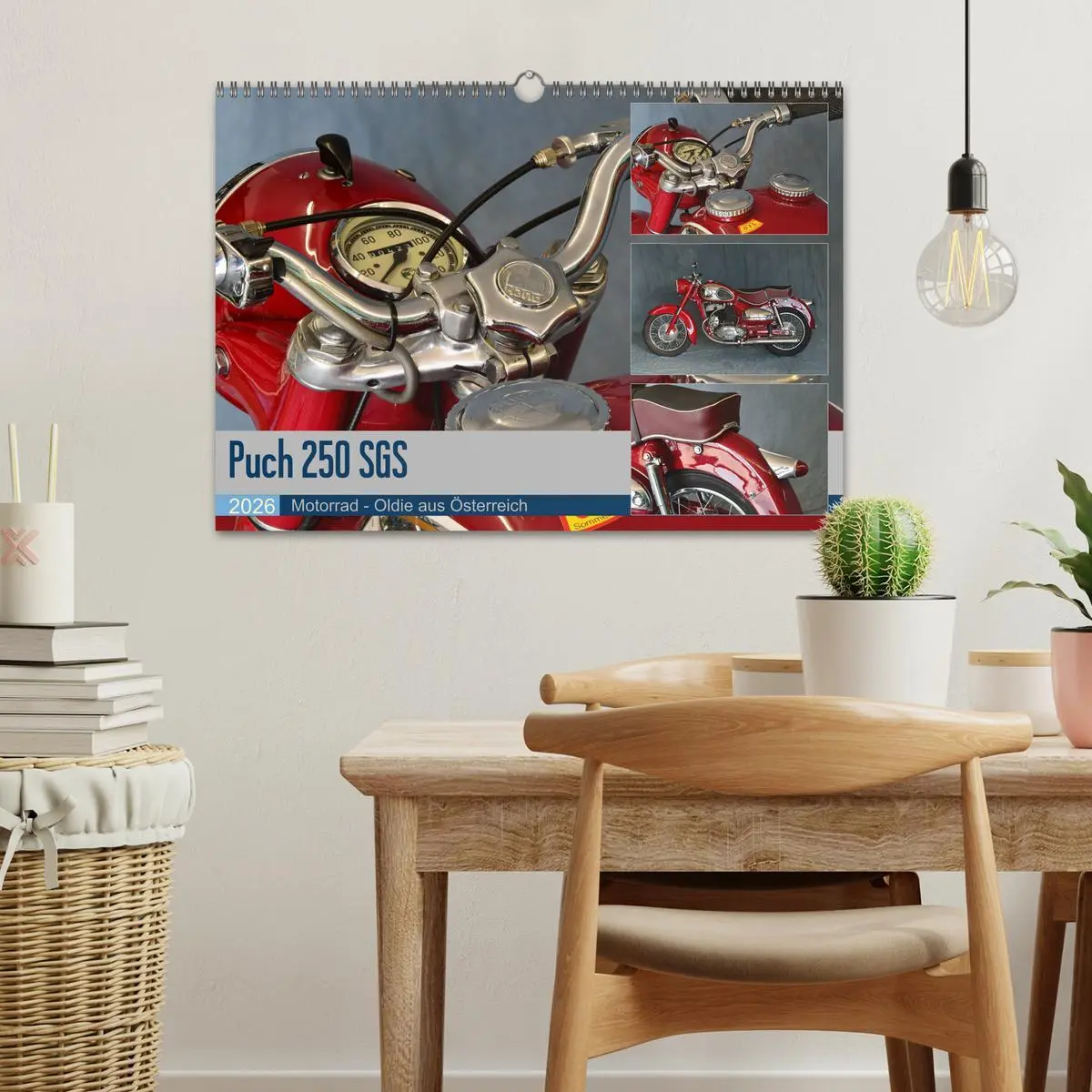 Bild: 9783457878118 | Puch 250 SGS Motorrad - Oldie aus Österreich (Wandkalender 2026 DIN...