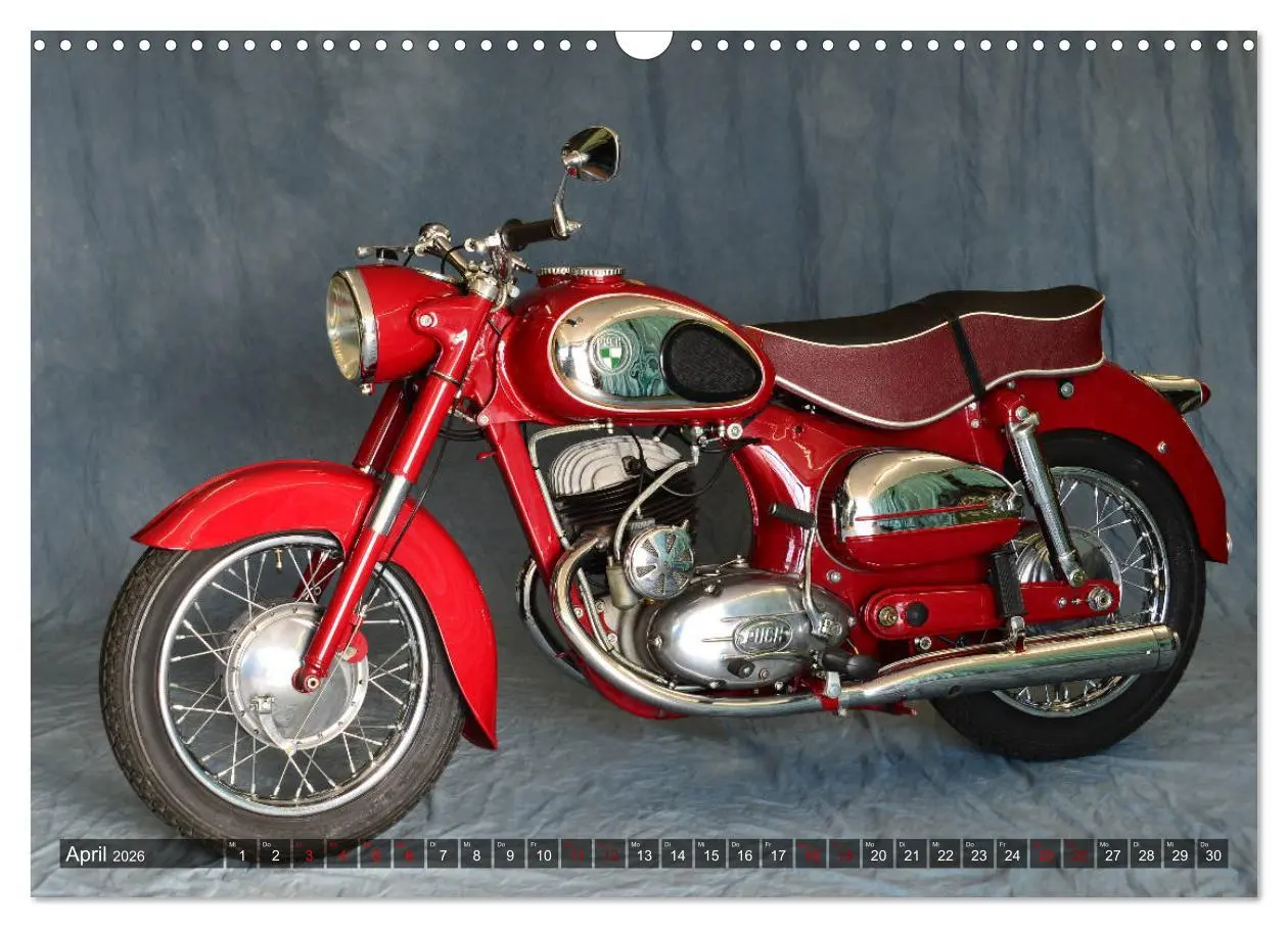 Bild: 9783457878118 | Puch 250 SGS Motorrad - Oldie aus Österreich (Wandkalender 2026 DIN...